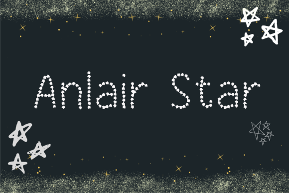 Alnair Star: A Beautiful Decorative Font for Creative Designs