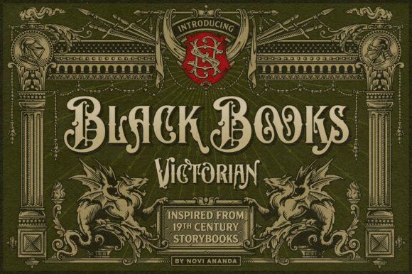 Black Books Victorian: A Timeless Font for Modern Creativity