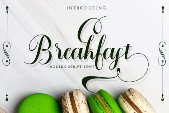 Breakfast: The Perfect Start to the Day with Breakfast Font