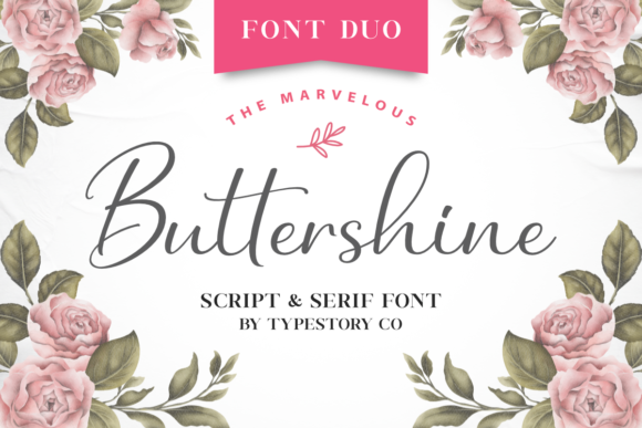 Buttershine Font for Personalized Designs