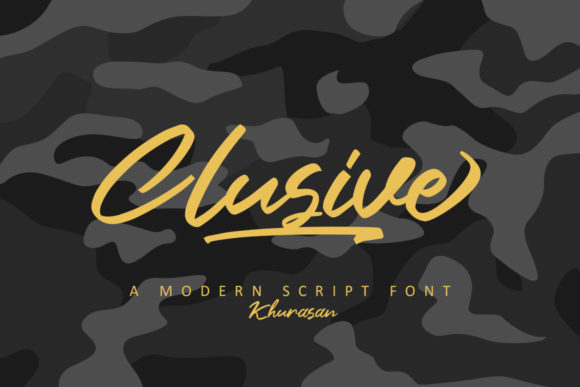 Clusive: A Handwritten Font That Balances Elegance and Modernity