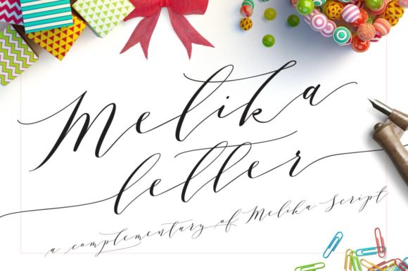 Discover the Elegance of Melika Letter: A Handwritten Font for Creative Projects