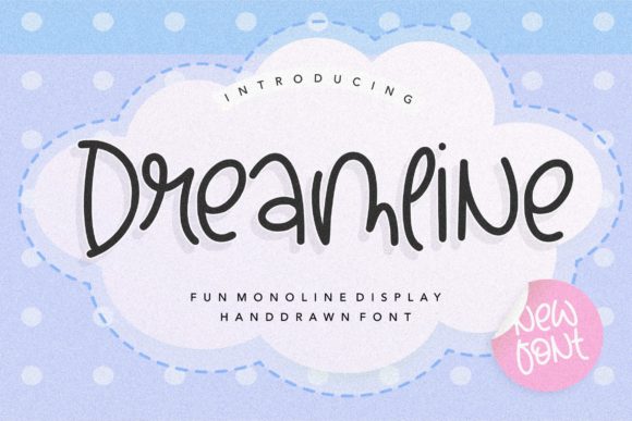 Dreamline Font: A Playful Touch for Creative Projects