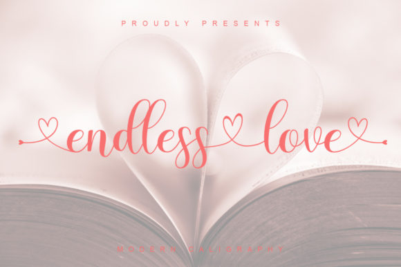 Endless Love: A Handwritten Font with Heartfelt Design