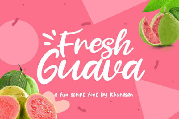 Fresh Guava Font: Elevate Your Design with Elegant Handwriting