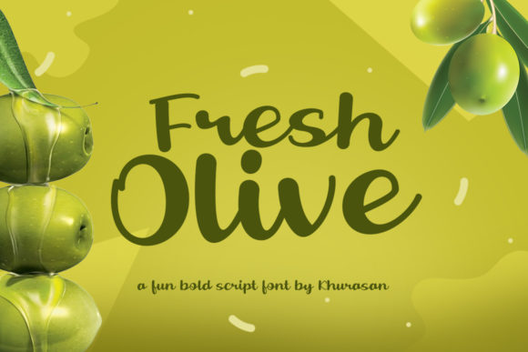 Fresh Olive Font: A Versatile Handwritten Style for Creative Projects