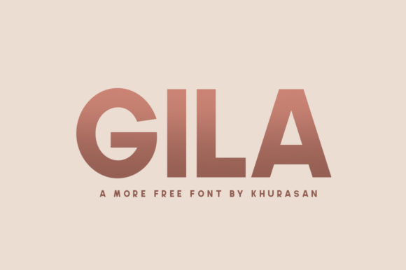 Gila: A Modern Sans Serif Font for Strategic Design and Communication