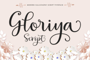 Gloriya: A Sweet Script Font for Creative Expression