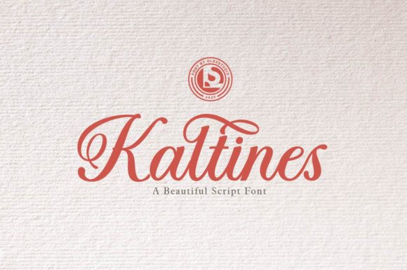 Kaltines Font: Elegance in Every Curve