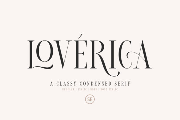Lovérica: A Versatile Serif Font for Modern and Classic Design Needs