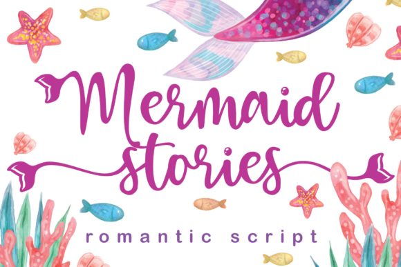 Mermaid Stories Font: A Creative Tool for Designers and Creators