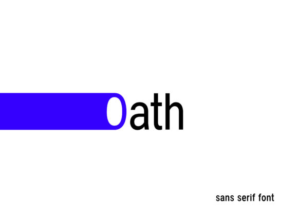 Oath Font