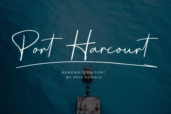 Port Harcourt: A Stylish Handwritten Font for Creative and Professional Use