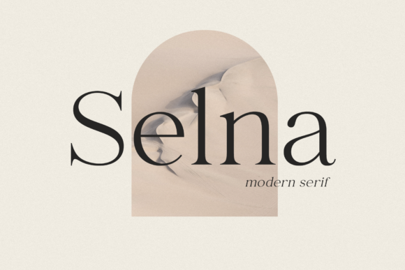 Selna: A Modern and Elegant Serif Font for Personalized Crafting Projects