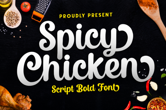 Spicy Chicken: A Stylish Font for Modern Design Projects