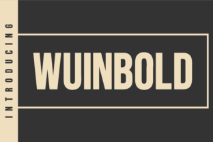 Wuinbold: A Modern Sans Serif Font with Elegance and Versatility