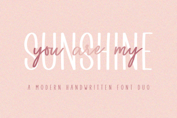 You Are My Sunshine: A Font Duo That Elevates Design Across Industries